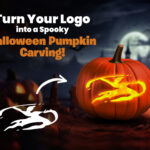 Turn Your Logo into a Spooky Halloween Pumpkin Carving!
