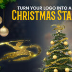 Transform Your Logo into a Festive Christmas Star!